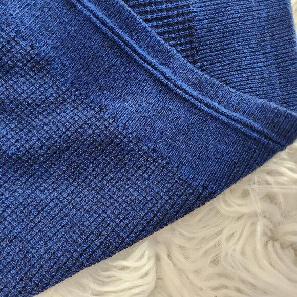 Ted Baker Sweater Men's 6 (US 2XL) Viscose Cashmere Waffle Knit Pullover Jumper - Picture 10 of 11